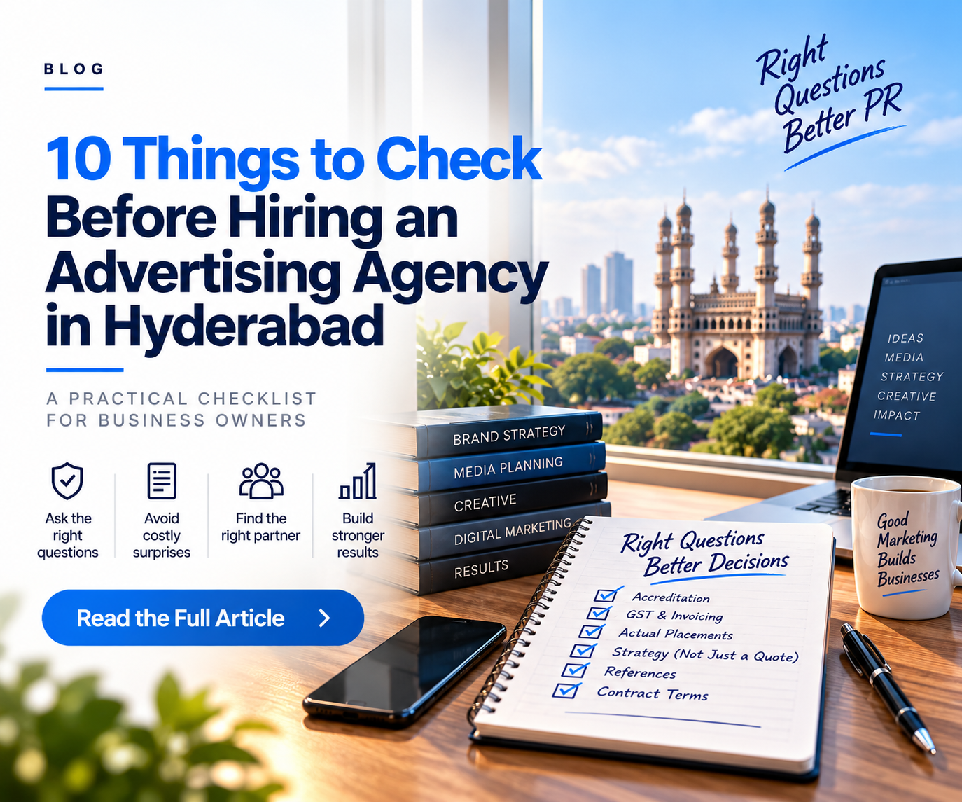 10 Things to Check Before Hiring an Advertising Agency in Hyderabad
