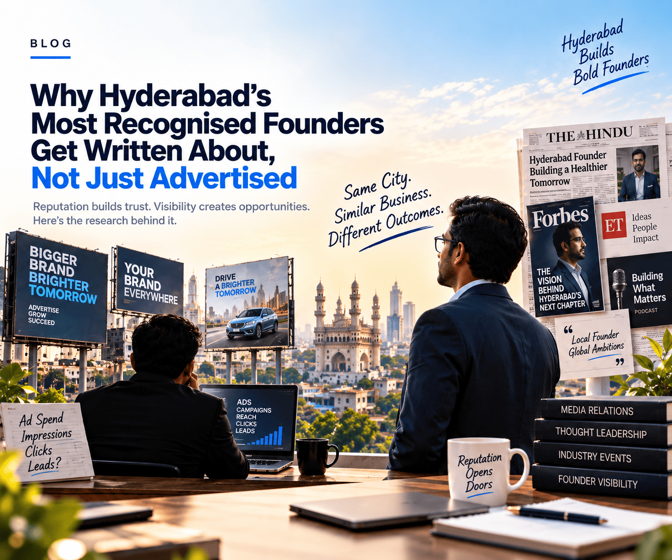 Why Hyderabad’s Most Recognised Founders Get Written About, Not Just Advertised