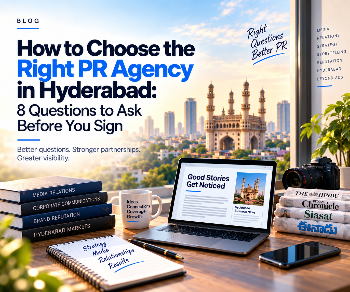 How to Choose a PR Agency in Hyderabad: 8 Questions to Ask Before You Sign