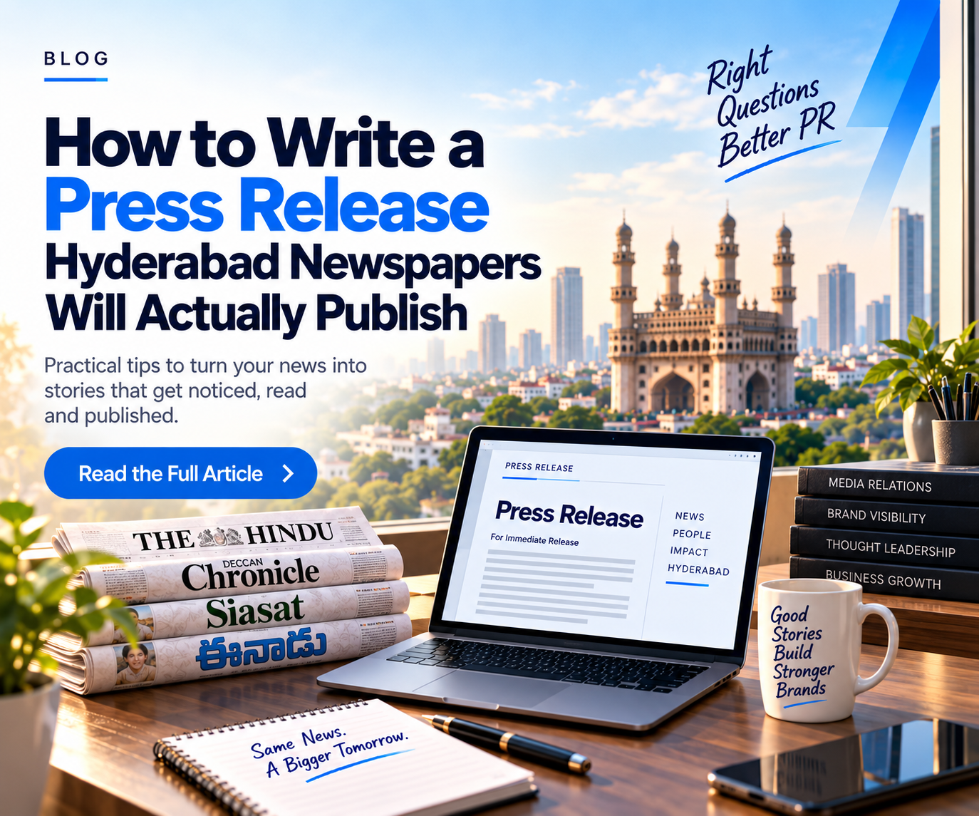 How to Write a Press Release Hyderabad Newspapers Will Publish